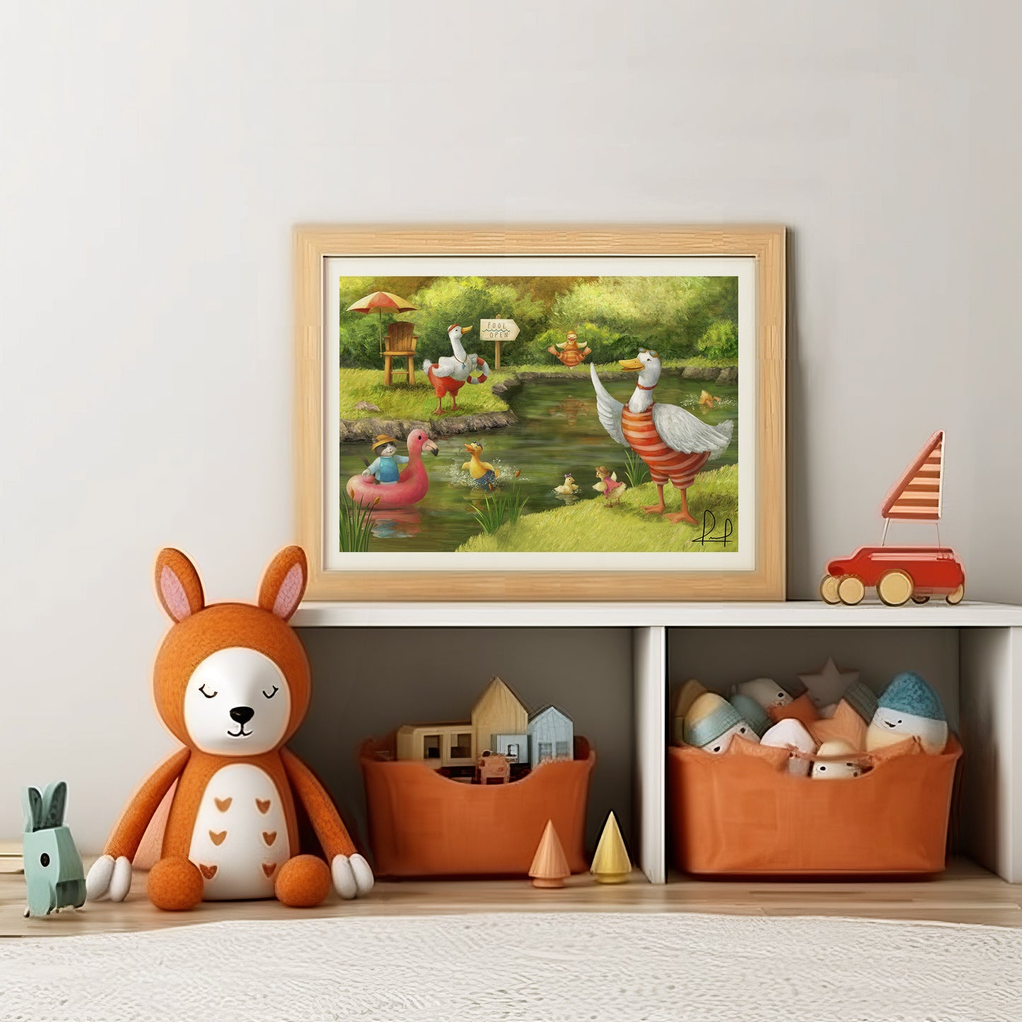 Farmyard Pool Day