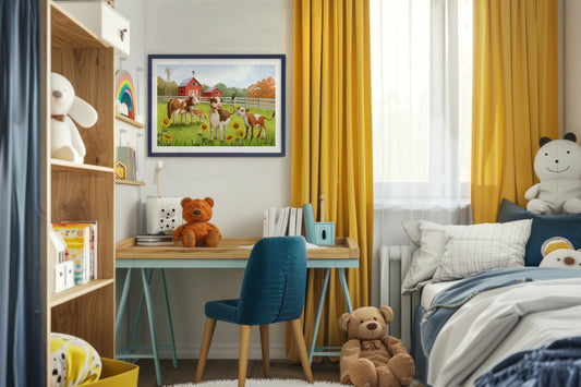 Roaming in the grass