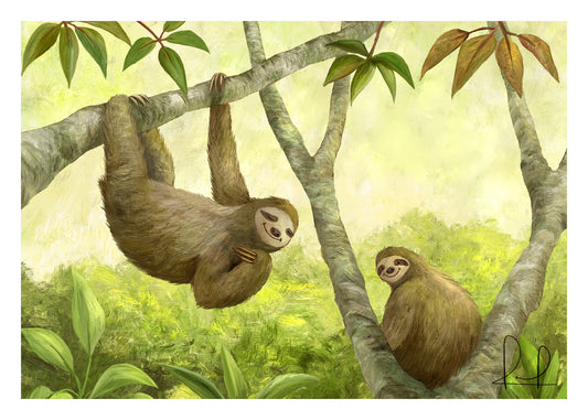 Snoozing in a tree