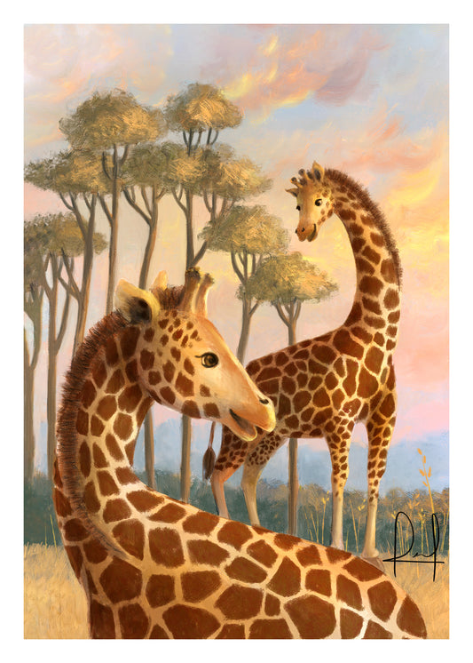 The Giraffes’ Spots